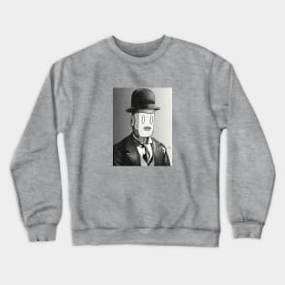 Charlie Chaplin Robot Crewneck Sweatshirt